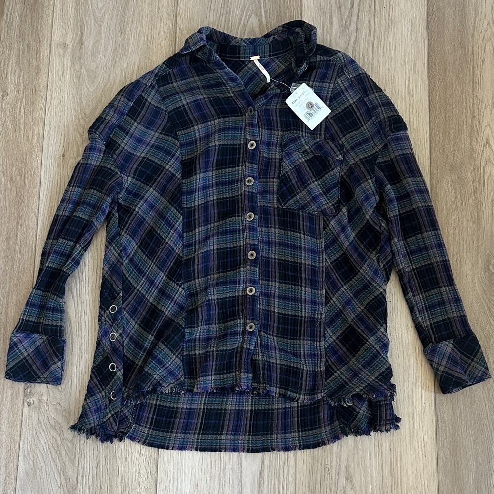 NWT Plaid Free People Thermal